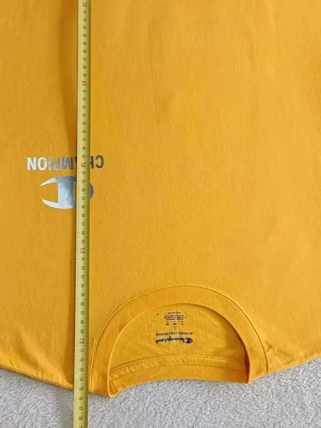 Camiseta Champion amarilla Talla L – photo 13